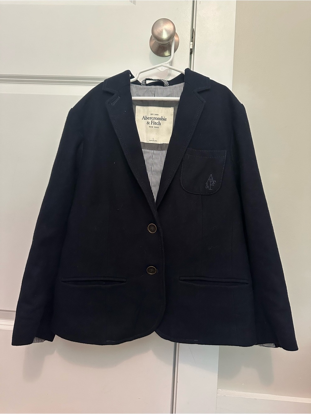 Abercrombie & Fitch Navy Blazer
